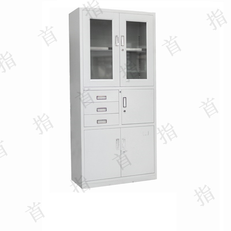 首指(SZ)文件柜/铁皮柜/偏三斗器械柜CX-W-010高清大图