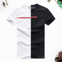 马克华菲短袖t恤男2022新款夏季潮牌潮流高端衣服纯棉百搭白色潮