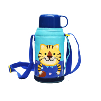 乐扣乐扣(LOCK&LOCK)保温杯儿童带吸管水杯不锈钢杯子宝宝便携水壶550ml 卡通图案LHC1435