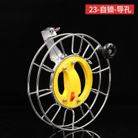 三维工匠潍坊风筝线轮带刹车2019新款成轴承不锈钢手刹手握轮创28cm