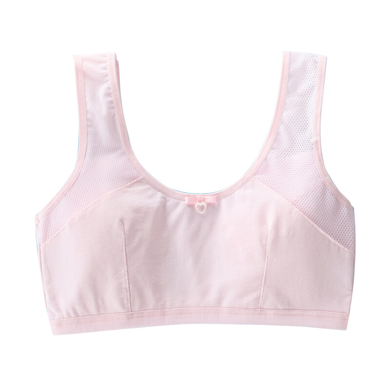 少女内衣育期初高中学生抹胸小背心9-12-14-16岁女孩大童棉文胸