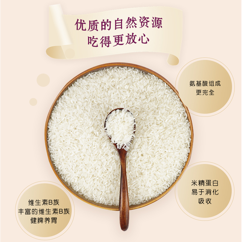 桂鼎 福相迎-金丝苗米5kg/ 袋 真空包装香软粘糯新鲜大米