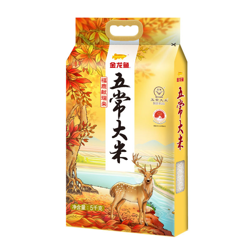 金龙鱼 福鹿献瑞来-五常大米5kg高清大图