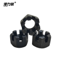 泽力锐 六角开槽螺母 M20mm 个