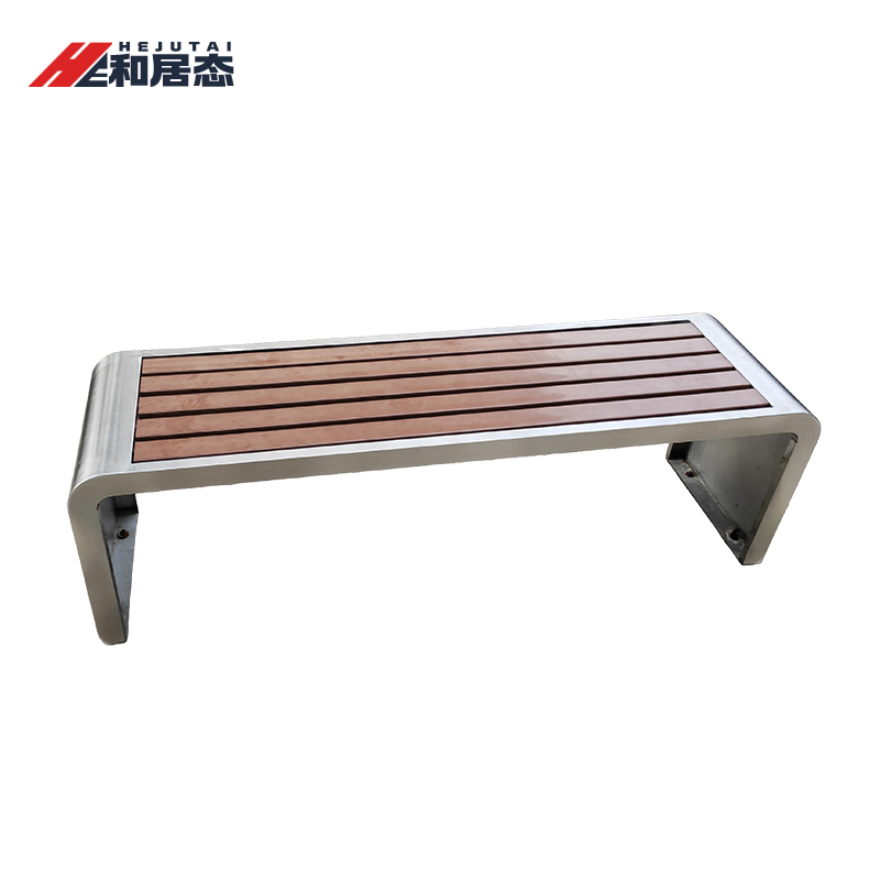 和居态 不锈钢长条椅 HJT-118 张高清大图