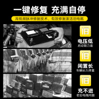 指南车汽车用电瓶充电器12v24v大功率蓄电池充电机智能全自动型修复 12V24V轿车/SUV/摩托车/货车电瓶
