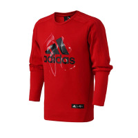 阿迪达斯(adidas)男士春秋季新年贺岁款圆领套头衫运动卫衣EA2106