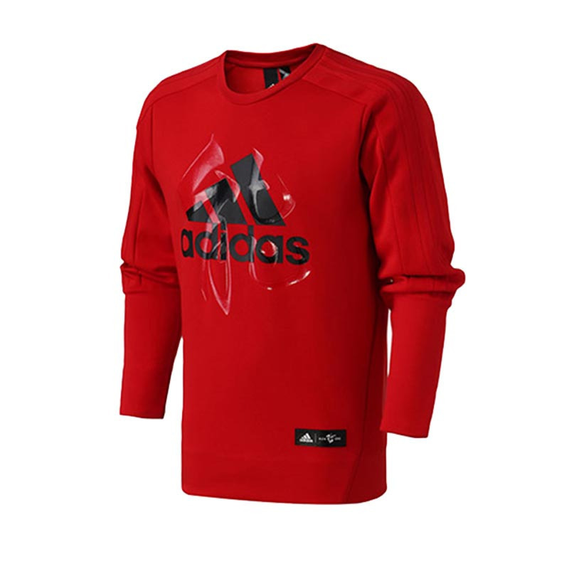 阿迪达斯(adidas)男士春秋季新年贺岁款圆领套头衫运动卫衣EA2106