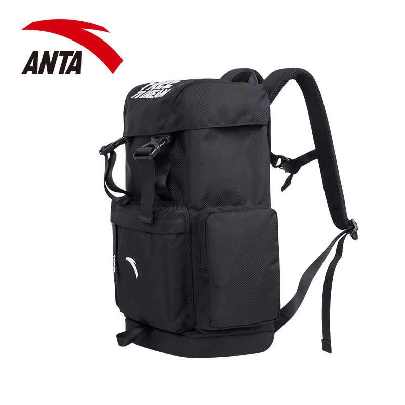 安踏双肩包男女2022新款学生书包旅行包电脑包运动背包192221152