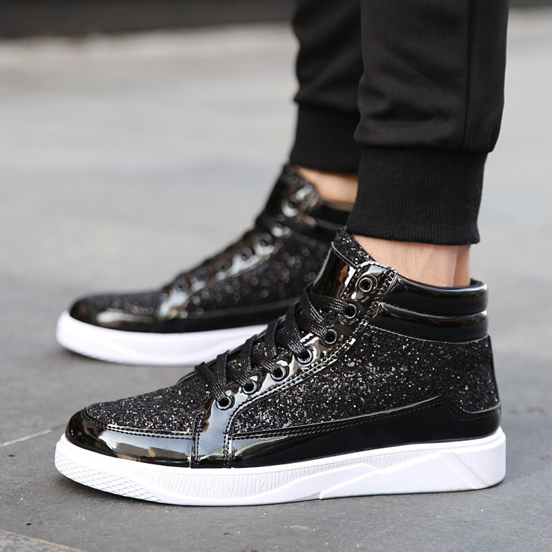 伊努特gd港风鞋子男运动板鞋个性嘻哈街舞同款发型师潮牌夜店韩版潮鞋