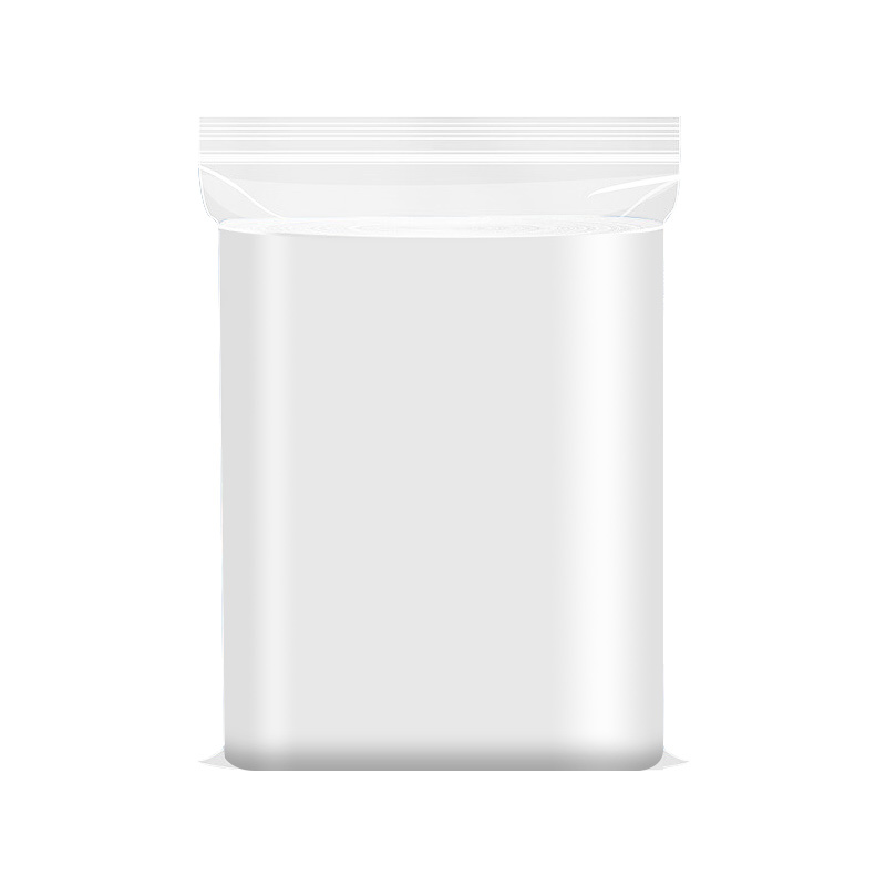 翌嘉YJ5121751密封袋PE自封袋透明食品包装袋 20丝白边 26*38cm(100个) 常用