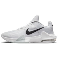 耐克NIKE篮球鞋送男友气垫AIR MAX IMPACT 4运动鞋DM1124-100白