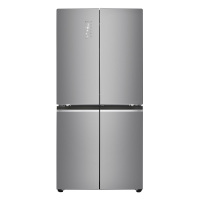 LG 冰箱 F528MS36 法式四门 523L大容量 臻炫银 玻璃面板 线性变频压缩机 双风系速冻恒温 主动式抑菌技术