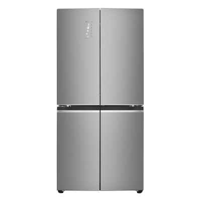 LG 冰箱 F528MS36 法式四门 523L大容量 臻炫银 玻璃面板 线性变频压缩机 双风系速冻恒温 主动式抑菌技术
