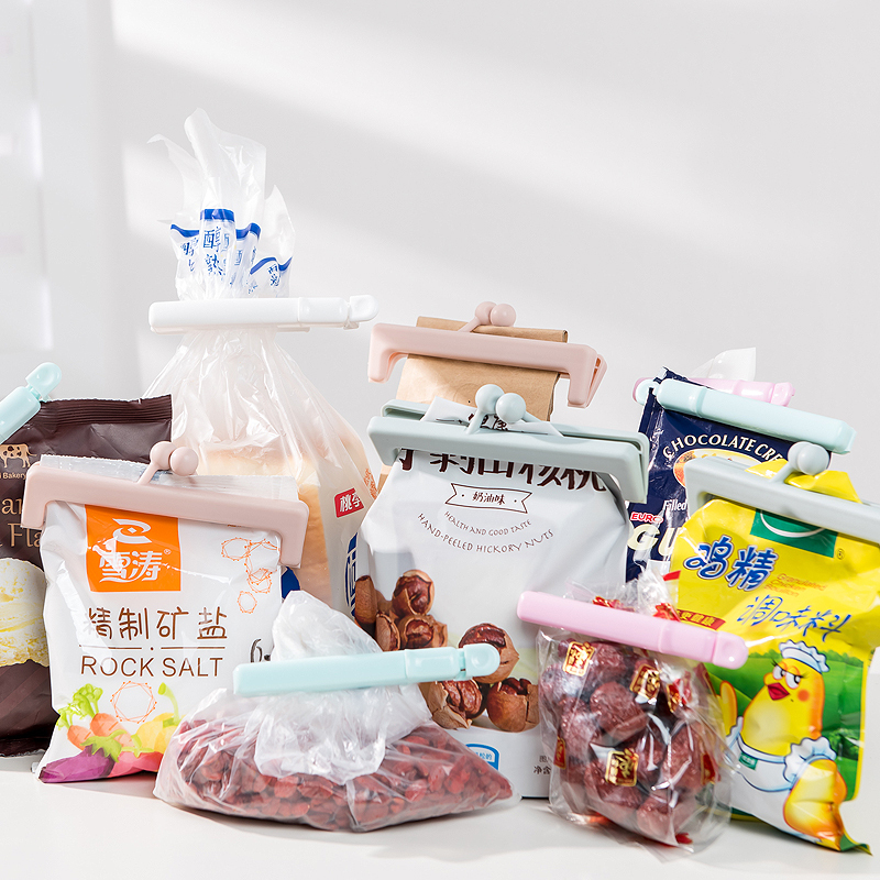 零食塑料袋封口夹奶粉食品袋小夹子食品密封夹零食夹封袋夹