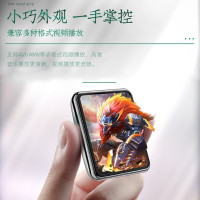 索爱(soaiy)mp3随身听英语听力学生版便携式无损音乐蓝牙播放器mp4全面屏看小说录音 黑色8G蓝牙款+8G内存卡