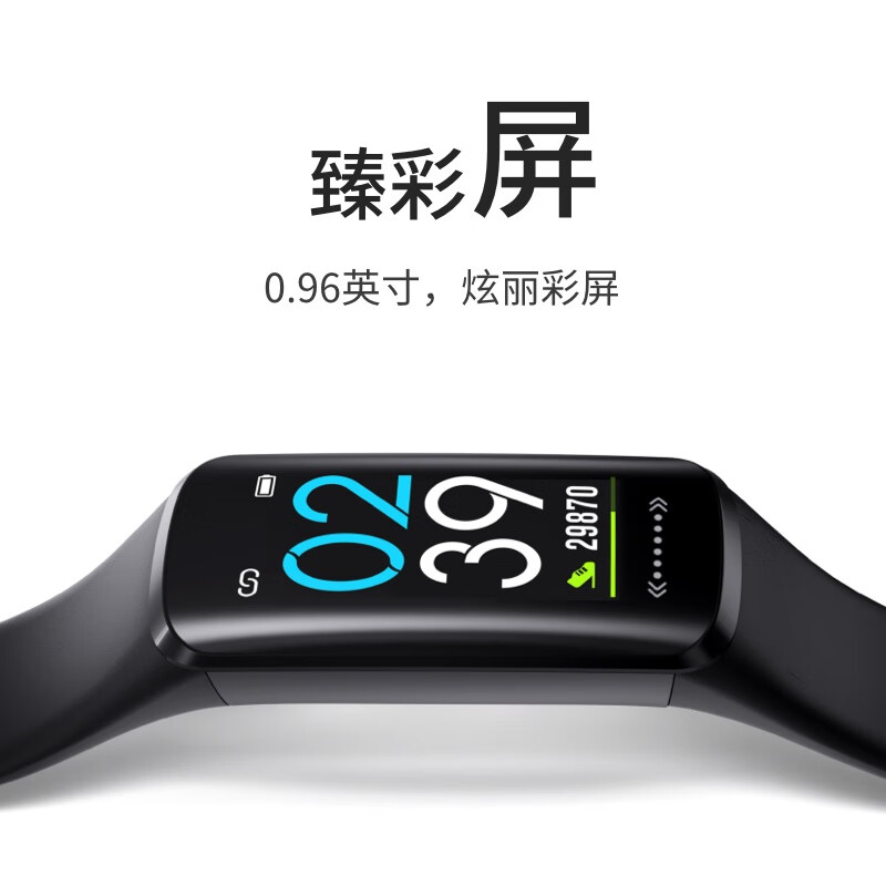 手环6S 血氧心率睡眠监测体温测量 智能运动手环