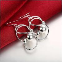 E071 Women silver plated earring 镀纯银耳环时尚创意耳环耳饰送女朋友七夕情人节礼物