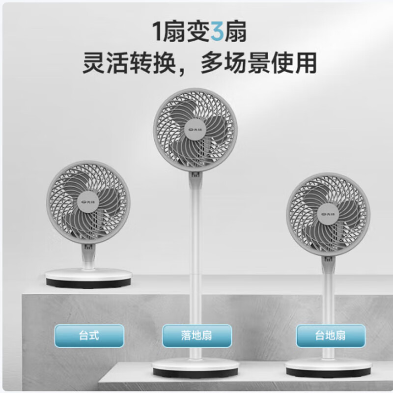 先锋(SINGFUN)家用大风量电风扇落地扇办公室遥控电扇空气循环扇 FC18-21DR高清大图
