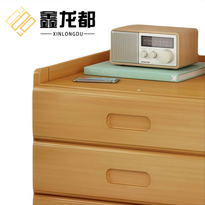 鑫龙都床头柜42cm个高清大图