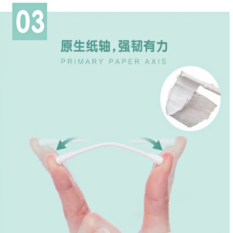棉签掏耳朵200支(单位:盒)高清大图