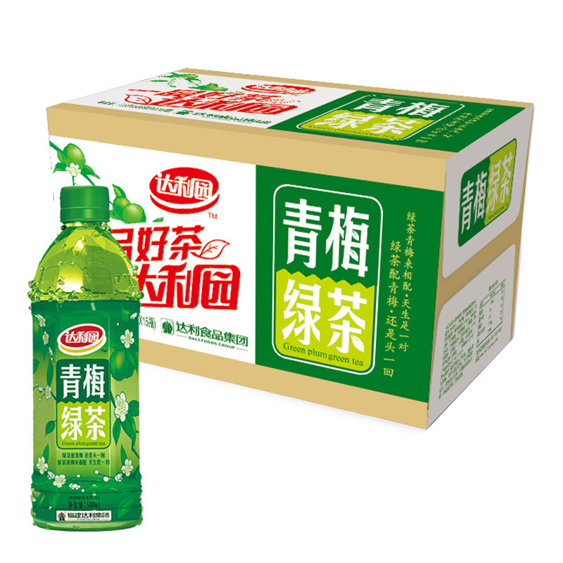 达利园 青梅绿茶 500ml*15瓶 整箱高清大图