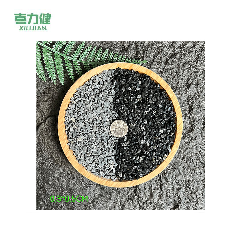 喜力健 水洗黑色砾石 0.3*0.5CM-黑灰色 袋高清大图