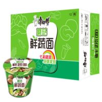 桶装蘑菇鲜蔬康师傅方便面 12桶/箱