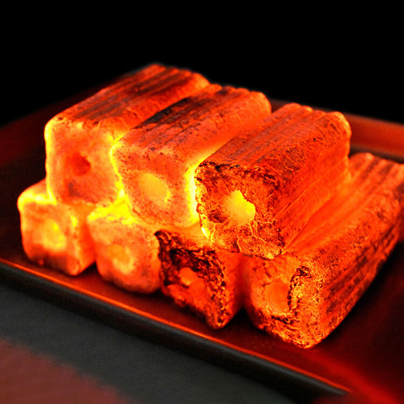 尚烤佳木炭3斤中空设计细密多孔高温压制持久耐烧SKJ-003高清大图