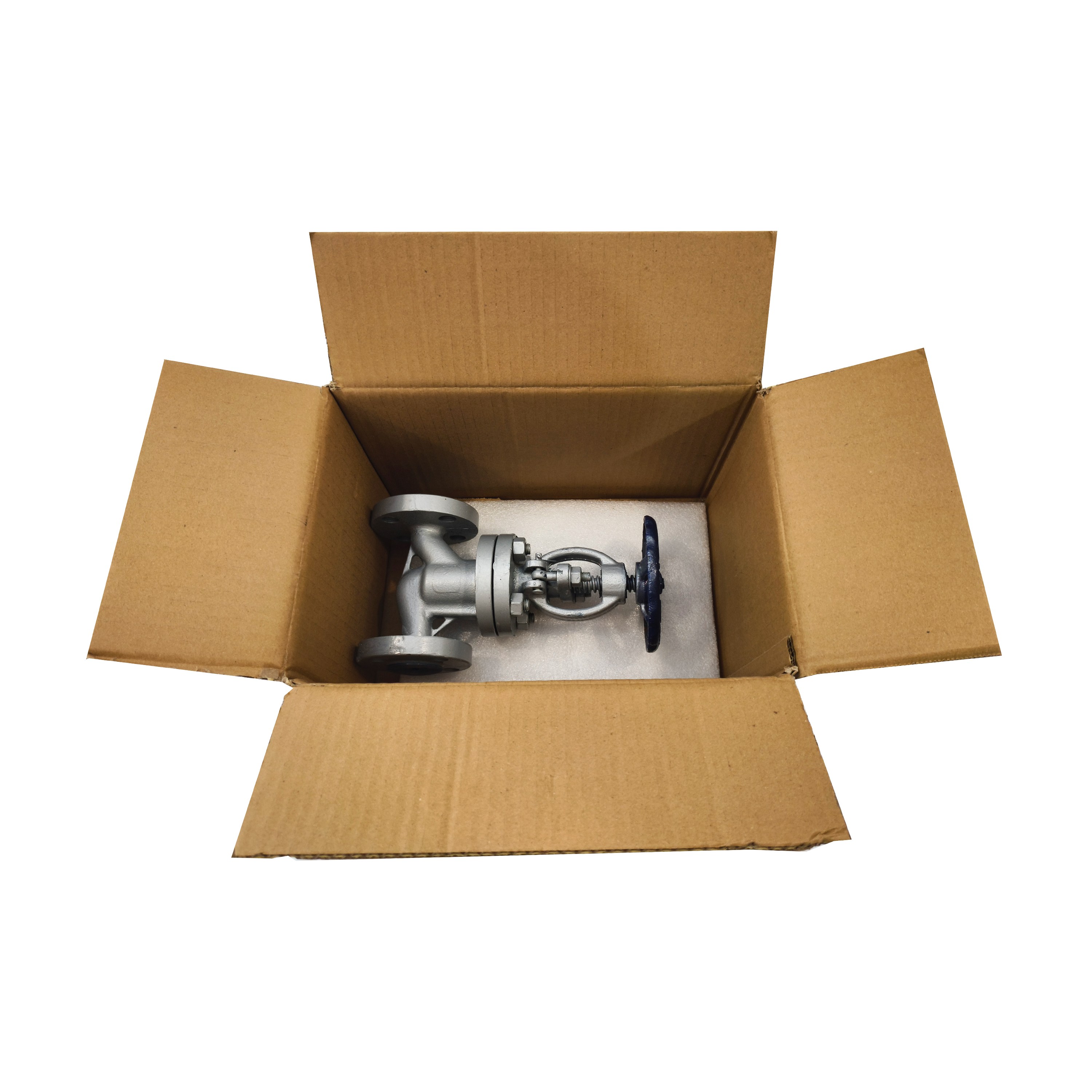 杉外山 铸钢体蒸汽法兰截止阀 个高清大图