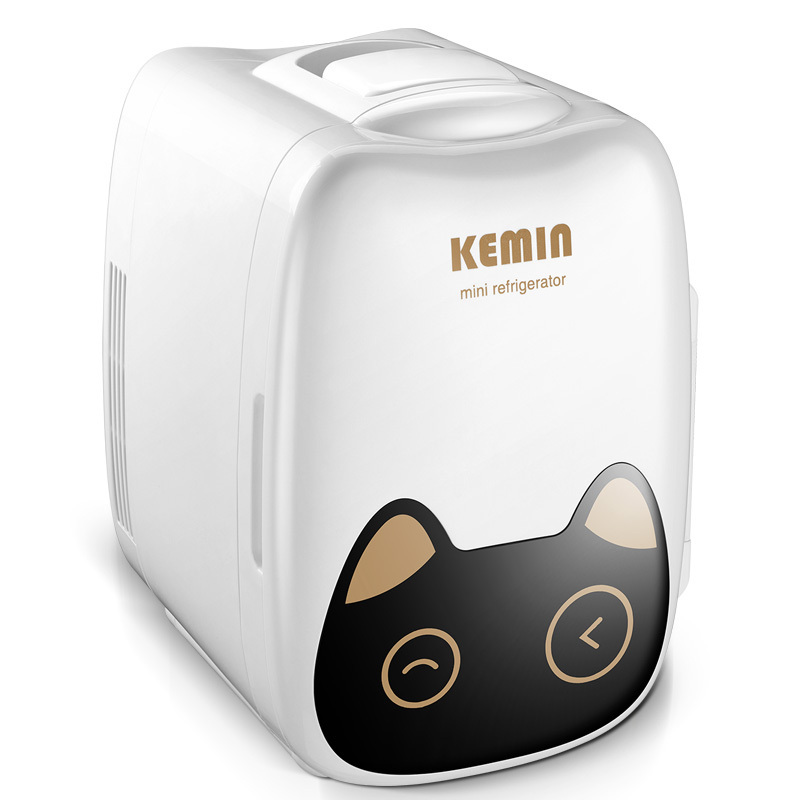 科敏k6车载冰箱小型迷你型车家用租房家用宿舍化妆品制冷藏小冰箱(增强型)制冷空间温差21℃[仅家用]