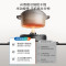 老板(Robam)[防干烧+双边定时+烟灶联动]51B0AS燃气灶5.2kW煤气灶70%热效率灶具灶台猛火灶 天然气