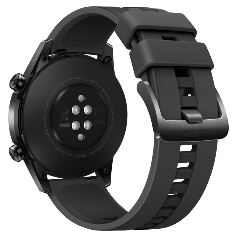 HUAWEI WATCH GT2(46mm)曜石黑华为手表运动智能手表(两周续航+高清彩屏+蓝牙通话+麒麟芯片)