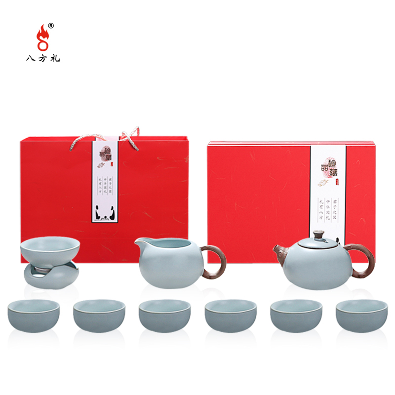 八方礼 西施壶10入茶具高清大图