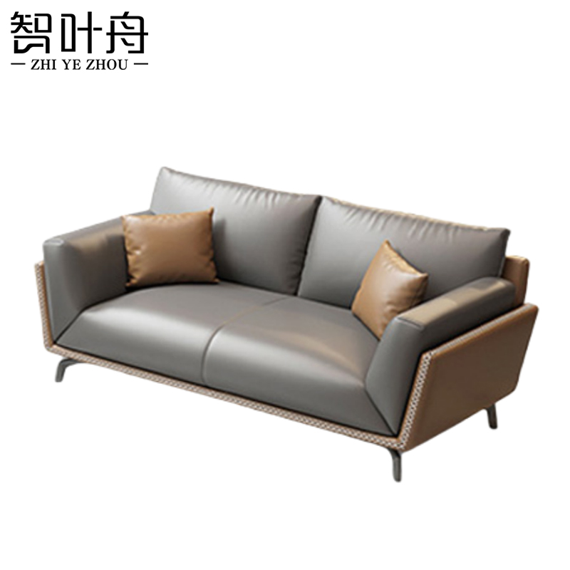 智叶舟沙发双人位150*90*80cm张高清大图