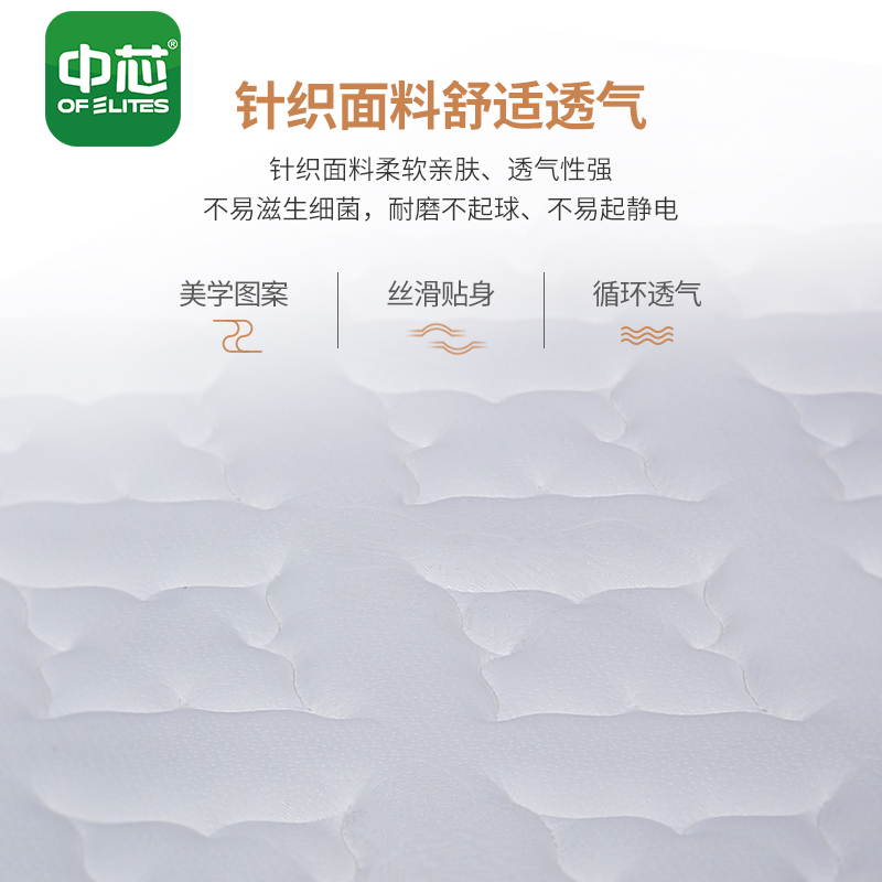 中芯独立弹簧软硬两用席梦思卧室单人床垫软硬两用床褥