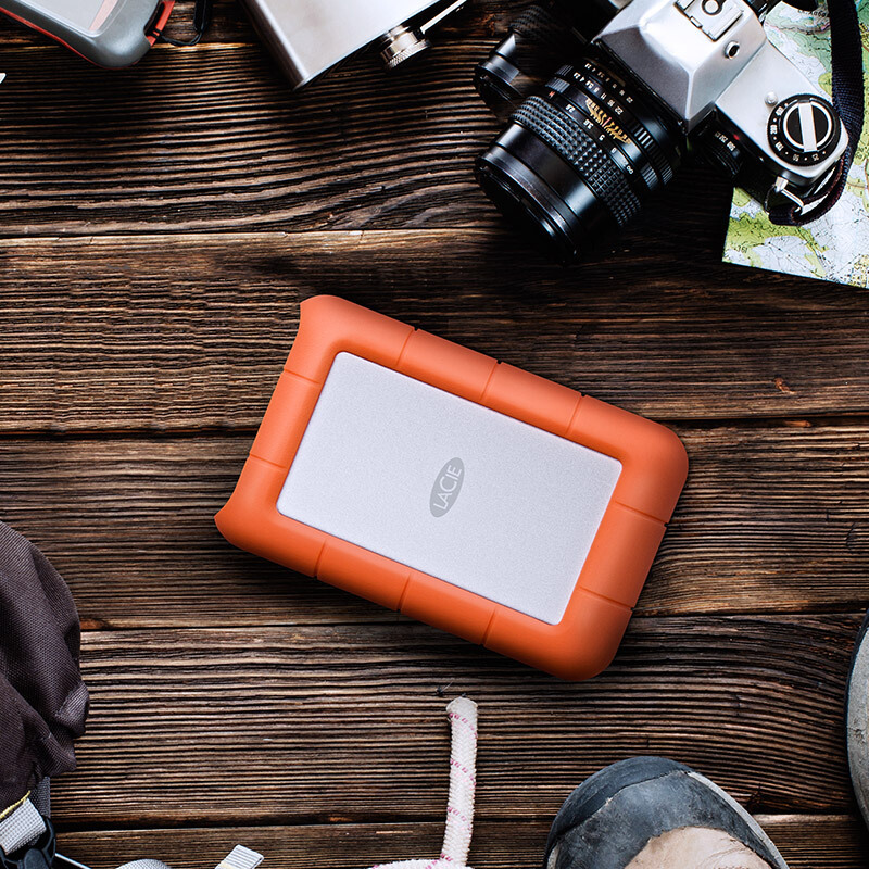 LaCie 1TB Type-C/USB3.0 移动硬盘 Rugged Mini 2.5英寸三防 STFR1000800
