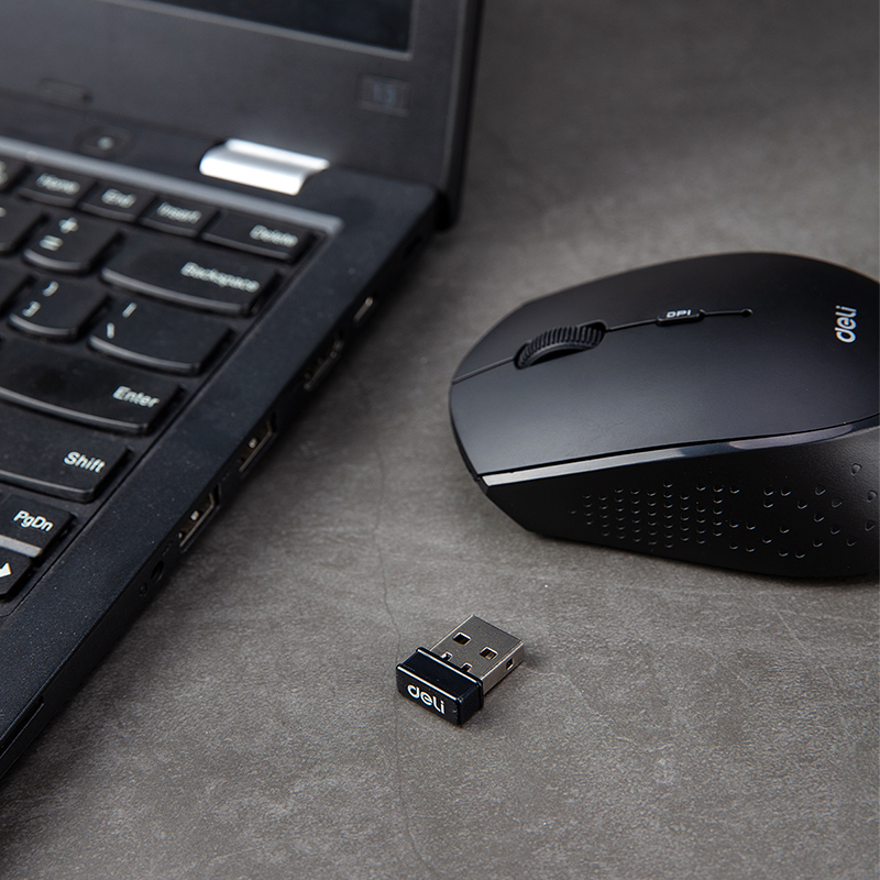 得力(deli)82700 办公无线静音鼠标 游戏鼠标 笔记本鼠标 电脑鼠标 办公用品 充电鼠标高清大图