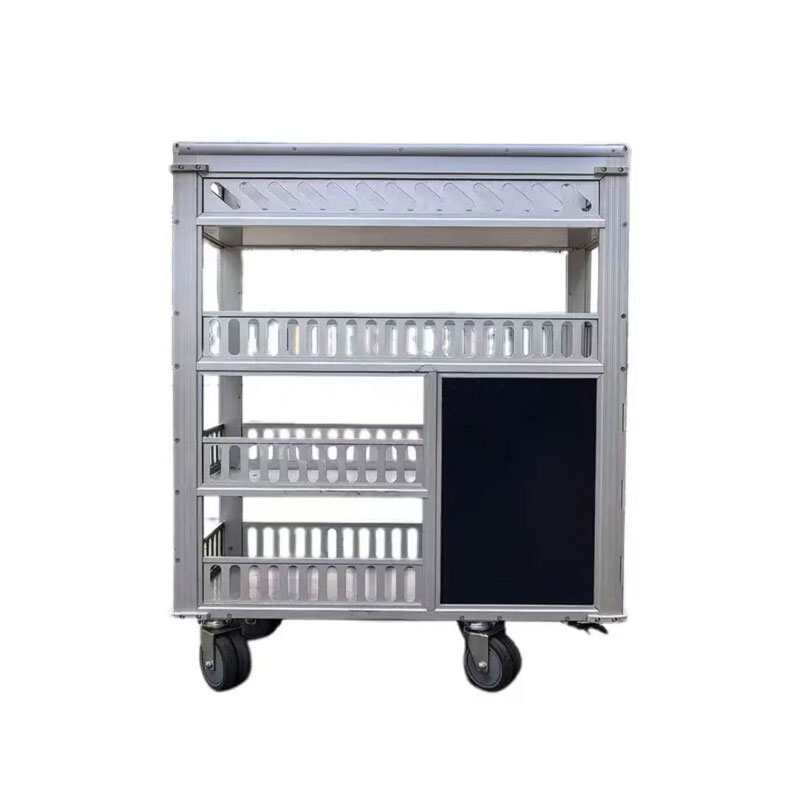 豫美钢 送餐车 810*302*990mm 台高清大图