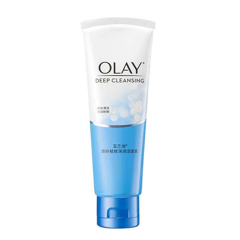 玉兰油(OLAY)磨砂祛痘深层洁面乳100g 宝洁出品高清大图