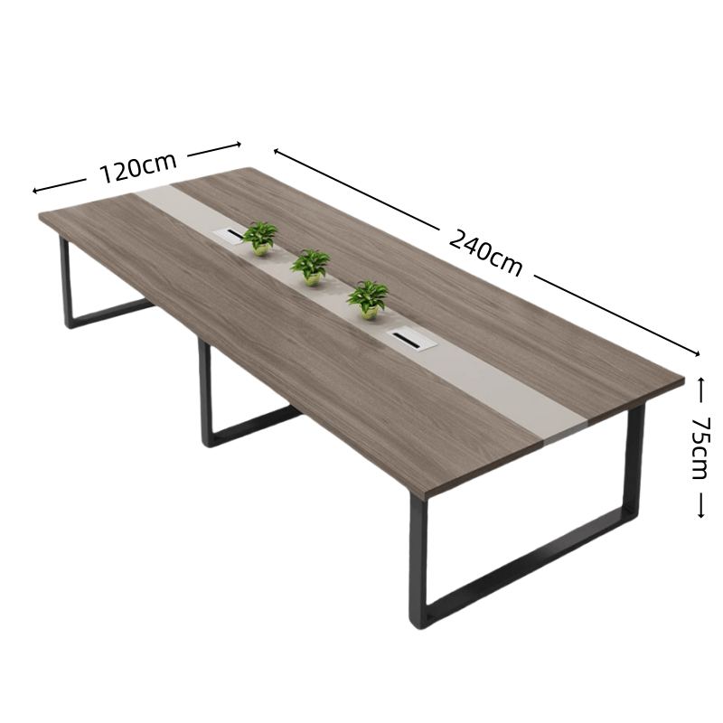 亿洛莱 会议桌 2.4m 张高清大图