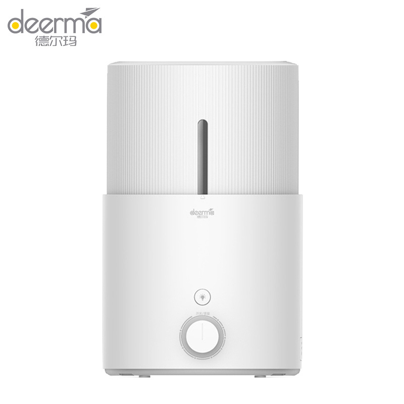 德尔玛(Deerma)加湿器DEM-SJS100 5L大容量 香薰加湿 暖光氛围灯 可视化水箱