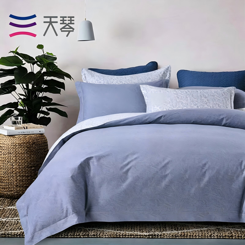天琴 墨谧-臻品如意棉套件TQ-T121床单245*250cm被罩200*230cm枕套48*74cm*2(单位:套)