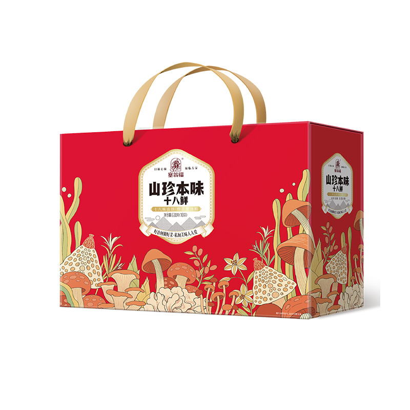 塞翁福 山珍十八鲜礼 (630克)高清大图