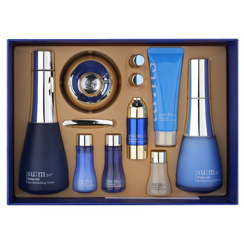 大s孕期推荐sum37苏秘37呼吸水漾清润水乳霜7件套呼吸惊喜水分面部