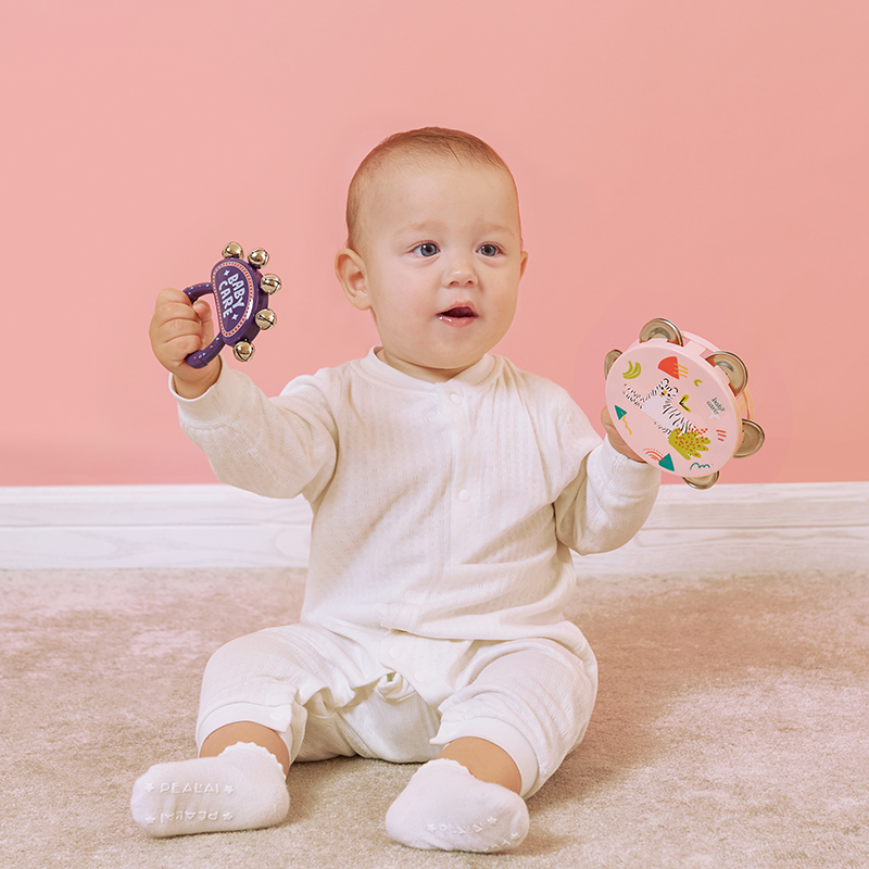 babycare玩具婴儿沙锤3-6个月新生宝宝0-1岁益智早教玩具