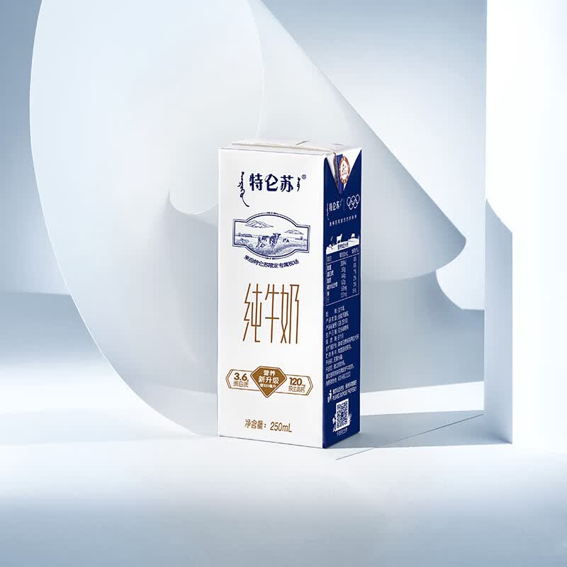 蒙牛(MENGNIU)特仑苏纯牛奶250ml*12盒高清大图