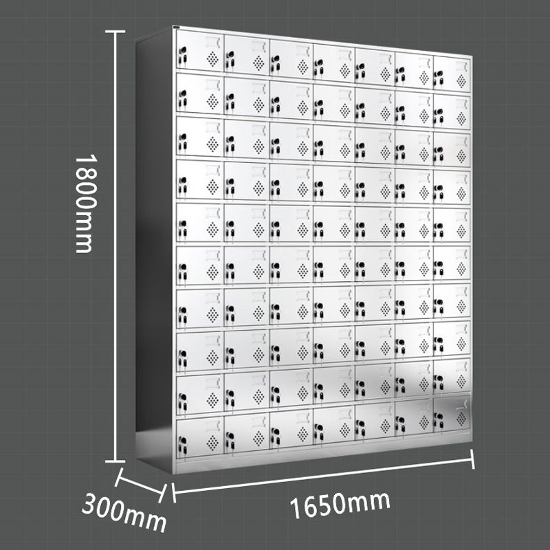 豫众诺 不锈钢碗柜 70门 个高清大图