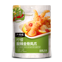 小胡鸭柠檬酸辣去骨凤爪180g*2
