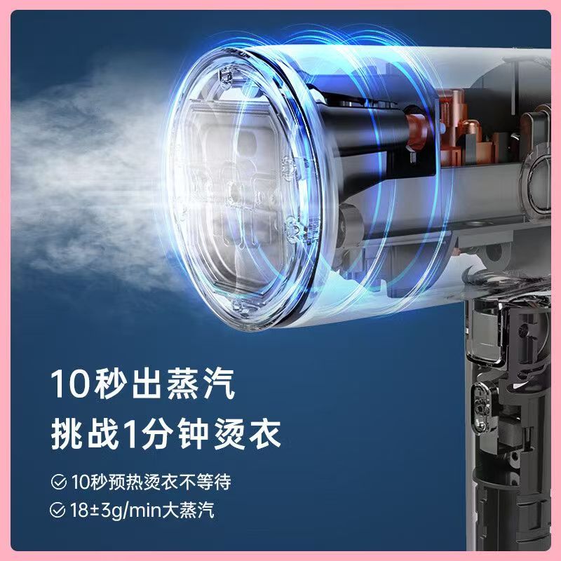 摩飞电器便携式家用迷烫衣服神器蒸汽烫斗MR2031高清大图